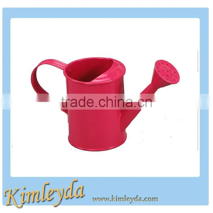 colorful small metal watering can