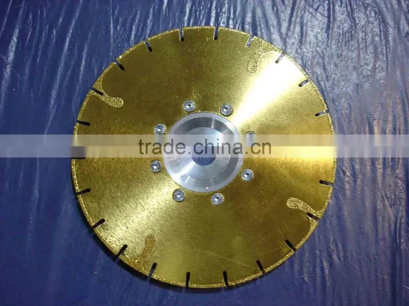 Special shape concave cutting discs for wood cutting /Electroplated Diamond Saw Blades
