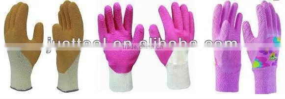 13G nitrile coated Nylon glove with PVC dots