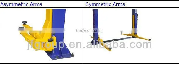 Clear Floor/Direct Drive Design/Double Lock Release/ Two Post Car Lift