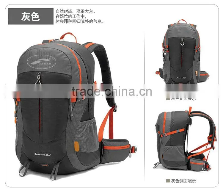 Alibaba SupplierOutdoor Hiking Lightweight Fashion Waterproof Boys Backpack Sports