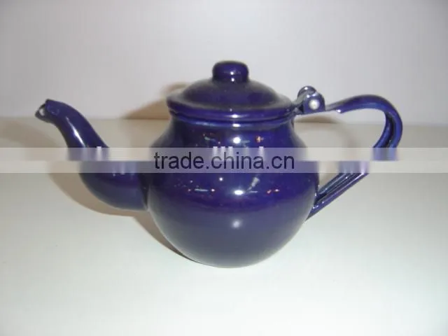 Hot sale 9-14cm enamel small tea kettle enamel tea pot