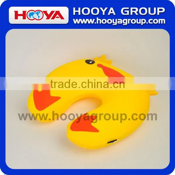 2015 China supplier cute spandex animal u shape neck pillow