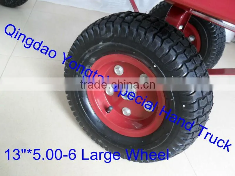 Steel Mesh Garden Wagon Cart