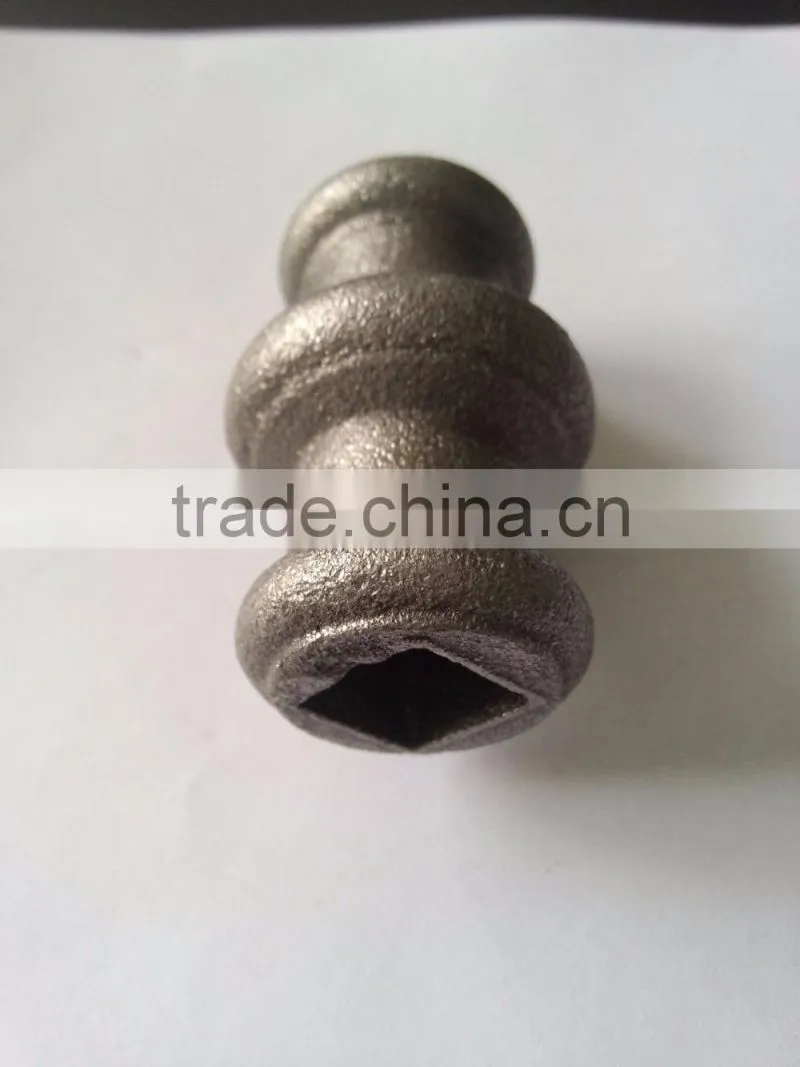 decorative picket collar for square bar