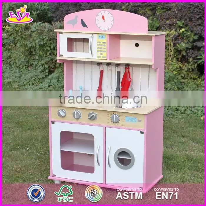 2017 Top fashion wooden toddler kitchen set best design wooden toddler kitchen set most popular toddler kitchen set W10C147