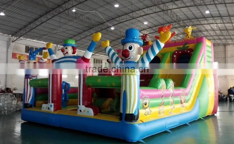 2016 Theme park rides Inflatable Bouncer inflatable amusement park,bouncy castle