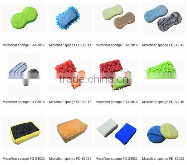 Customized Microfiber Wash Mitt , Chenille Mitt, Microfiber Car Wash Mitt