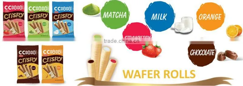Milkly Wafer Egg Roll Cream Biscuits