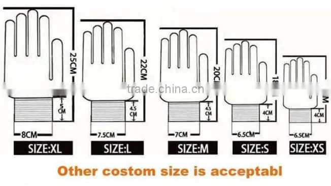 Factory outlet acrylic knitted winter touchscreen gloves all color custom