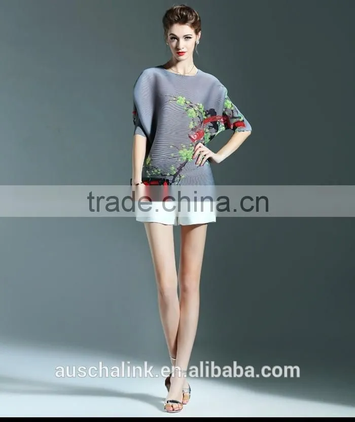 hot sell summer women new design fashion tops made in china