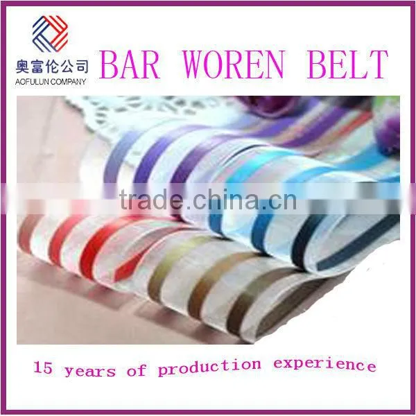 bar-type organza ribbon
