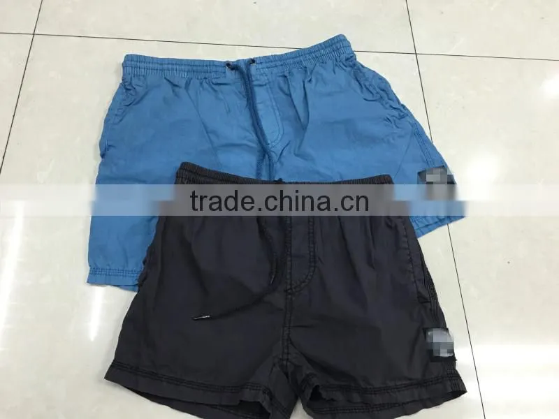 Stock lots clothing children workout shorts wholesale shorts