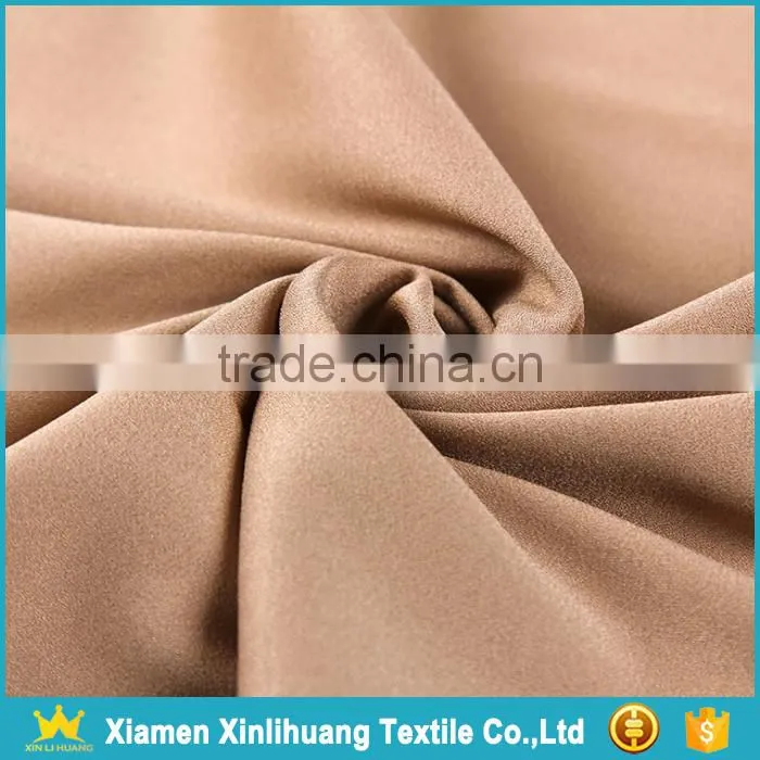 Good Price Fancy Pure Polyester Plain Dobby Georgette Fabric for Garment