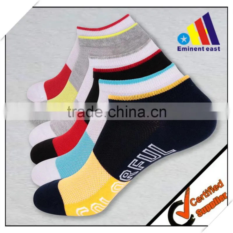 Men's No Show Moisture Management Socks 3 pack