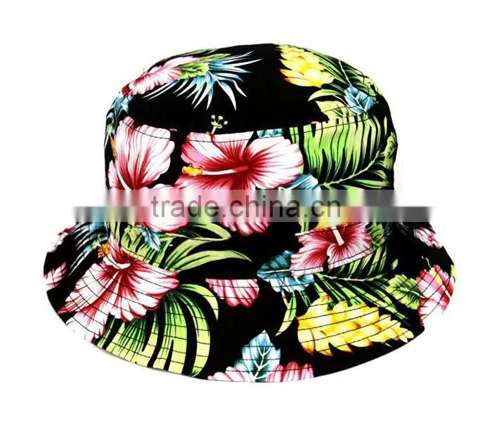 Hip hop Colorful factory denim bucket hat fashion flag blank cool bucket hat
