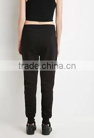 Alphanumeric draw string who pants sports pants