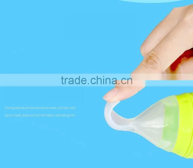 baby feeder feeding bottle/Baby Food Dispensing Spoon/baby food feeder
