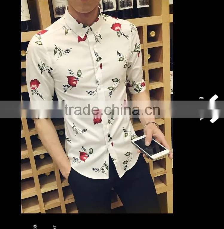 Seven men sleeve shirt printing