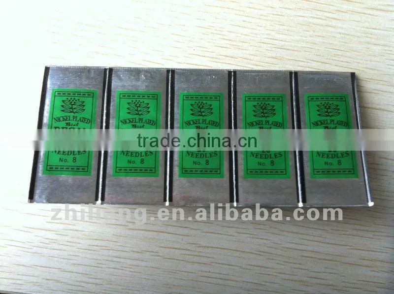 good quality hand sewing needles with gold eyes