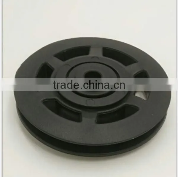 Fitness equipment plastic pulley 90mm 95mm 100mm for Sports simulator
