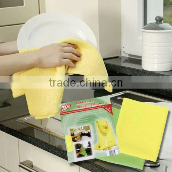 Super absorbent microfiber floor cleaning cloth