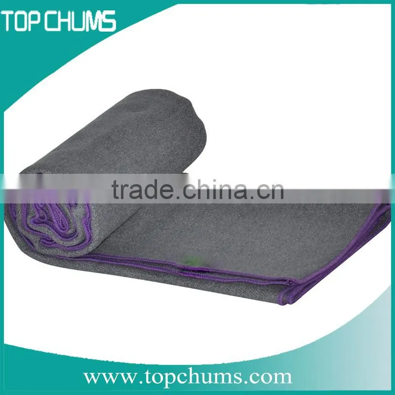 China manufacturer bag packed mat towel for yoga