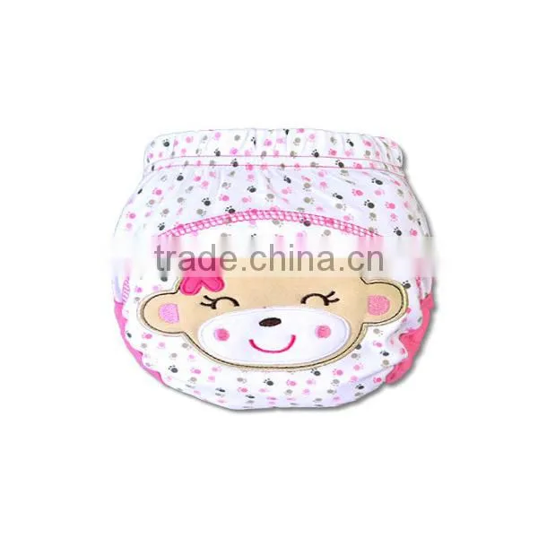 cartoon pattern waterproof baby diaper cloth