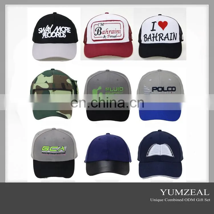 6 Panel Promotional Mesh Custom Logo Baseball hat