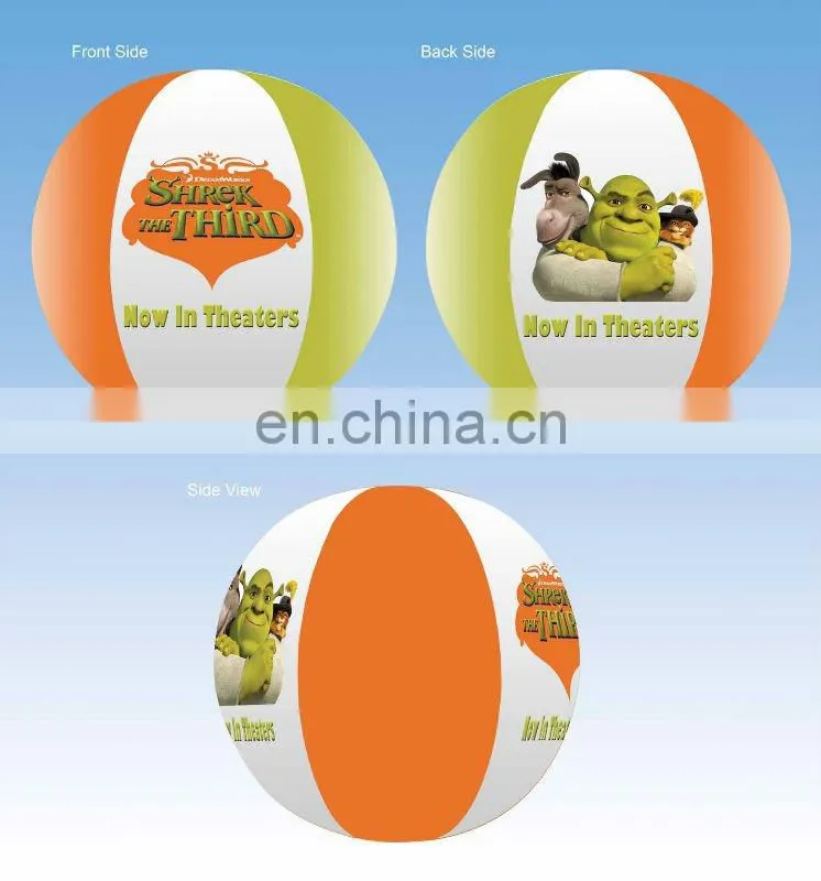 4 Color Inflatable Beach Ball