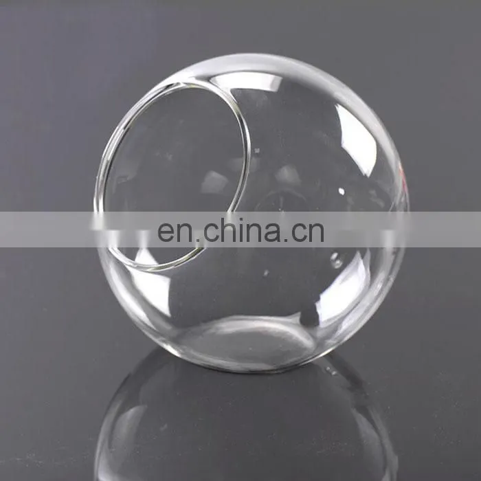 glass terrarium round clear glass globe ball terrarium Planters Container Glass Flower Vase
