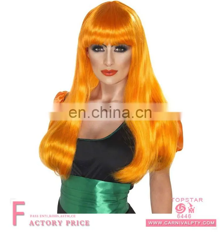 Blonde body wave women synthenic wig hair with full lace front hair wig