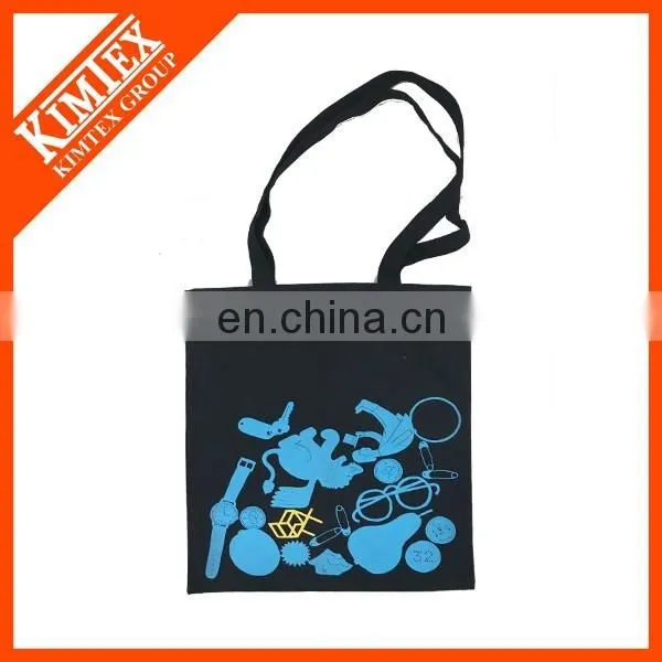 Custom recycled foldable tote reusable shopping cotton bag
