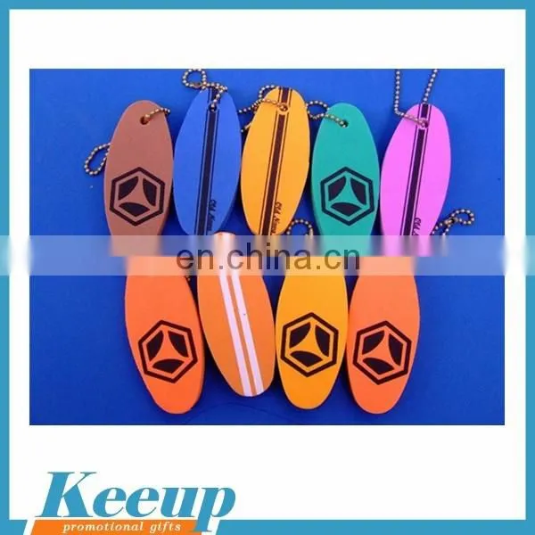 Promotion eva floating keychain