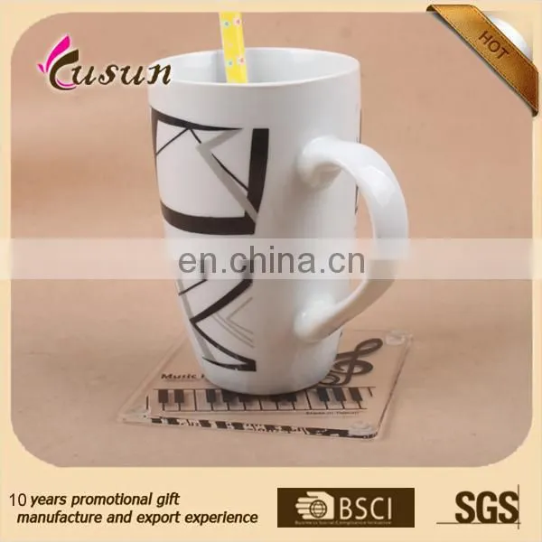Small size Square shaped acrylic coaster for bars coaster