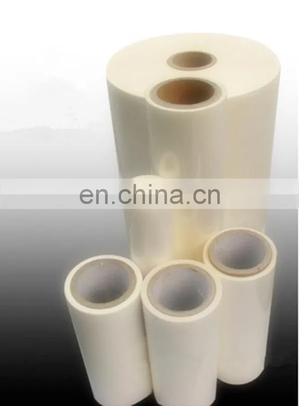 Anti-scratch film 18micron 22micron 25micorn BOPP thermal lamination film for book covers booklets leaflets wine box
