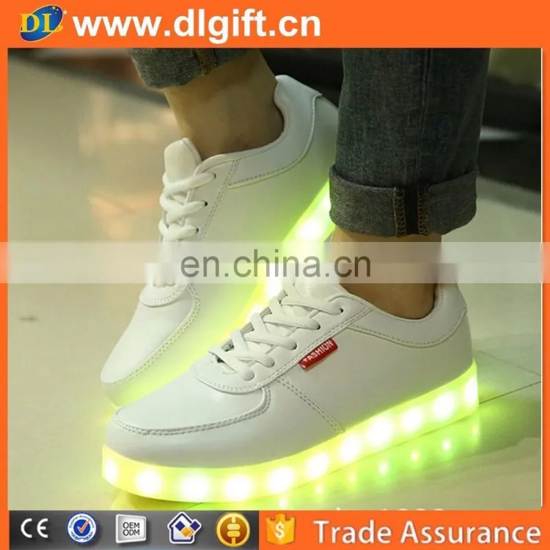 7 Colors Luminous Glow Shoes Unisex Led Men & Women 30-46 USB Rechargeable Light Led Shoes