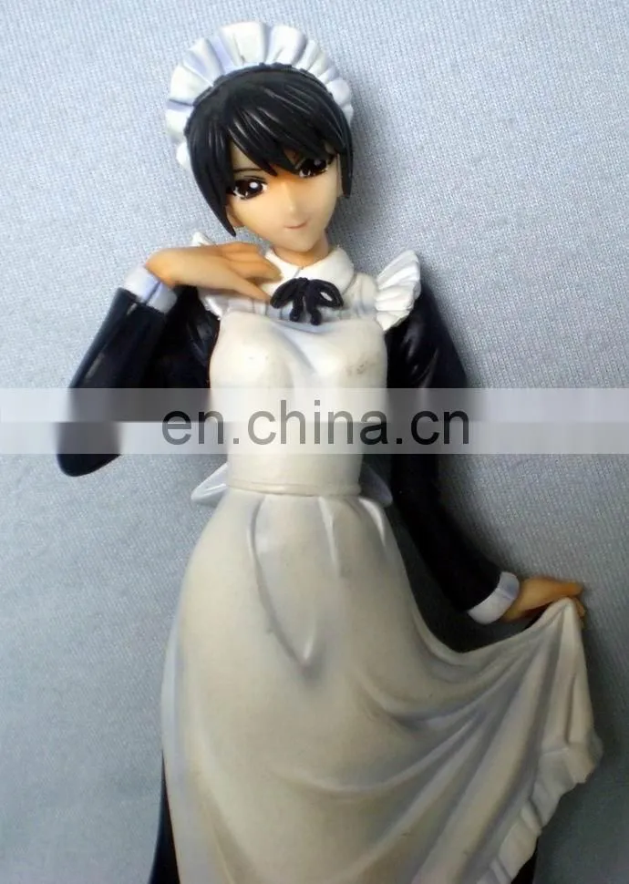 pretty girl pvc cartoon action toy