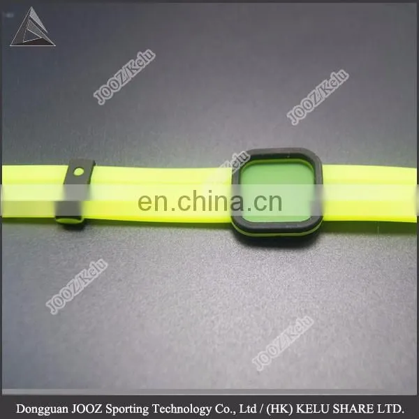 OEM 3d rubber silicone watch band silicone bracelet custom