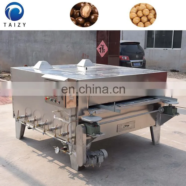 chinese nut roasting oven automatic sunflower seeds nuts coated peanut roasting machine