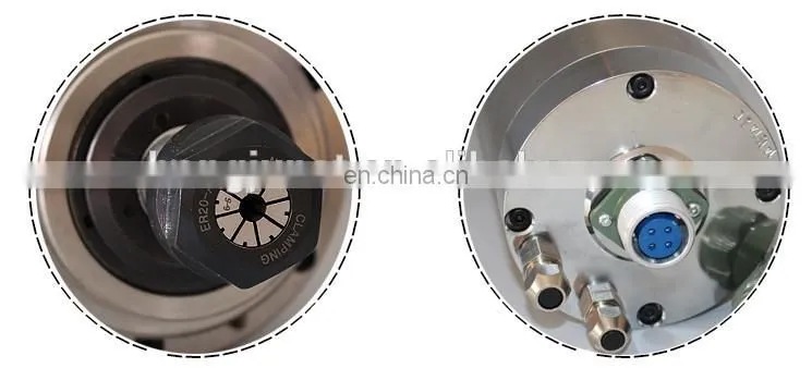 GDZ-100-4.5 water cooled 4.5KW spindle motor 380V 100MM diameter ER20 for cnc router