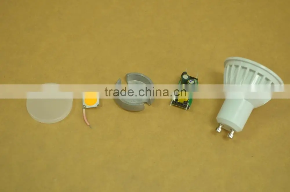 Most popular led GU10 spotlight aluminum circular heat sink