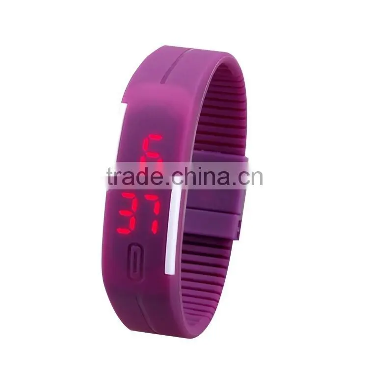 2012 Fashion Women's Jelly LED Bracelet Watches, LED Watches Manufacturer&Supplier&Exporter