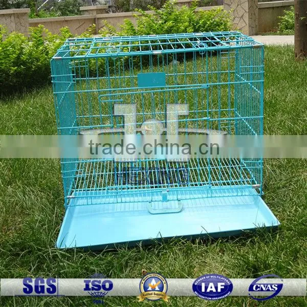 Green Coated Metal Dog Cage/Animal Cage
