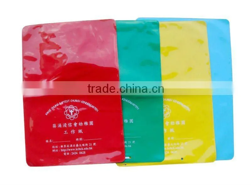 plastic book slipcase