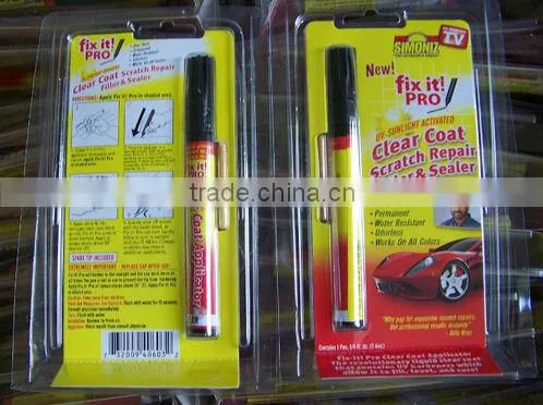 Cheap!car scratch repair pen for car, fix it pro As Seen On TV ,car scratch remover pen