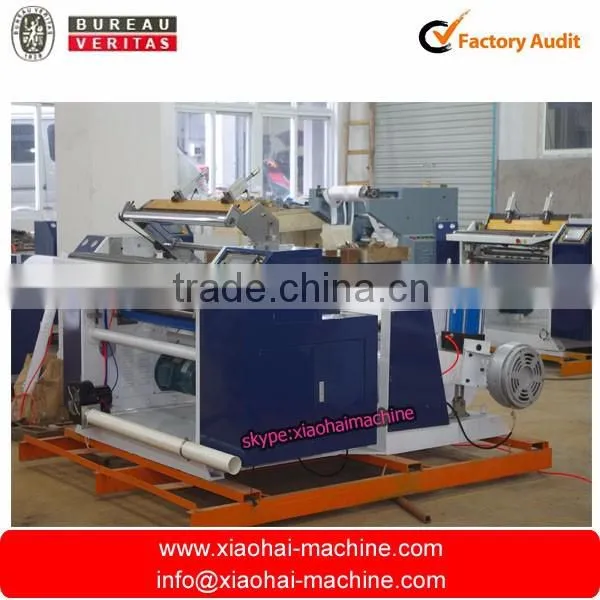 Coreless Thermal FAX ATM POS Medical Replort Paper Roll Slitting Rewinding Machine