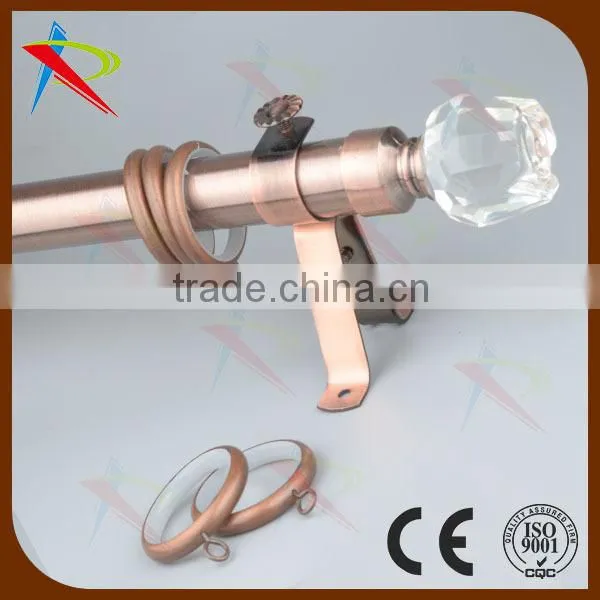 casting &plating iron metal curtain pole retail