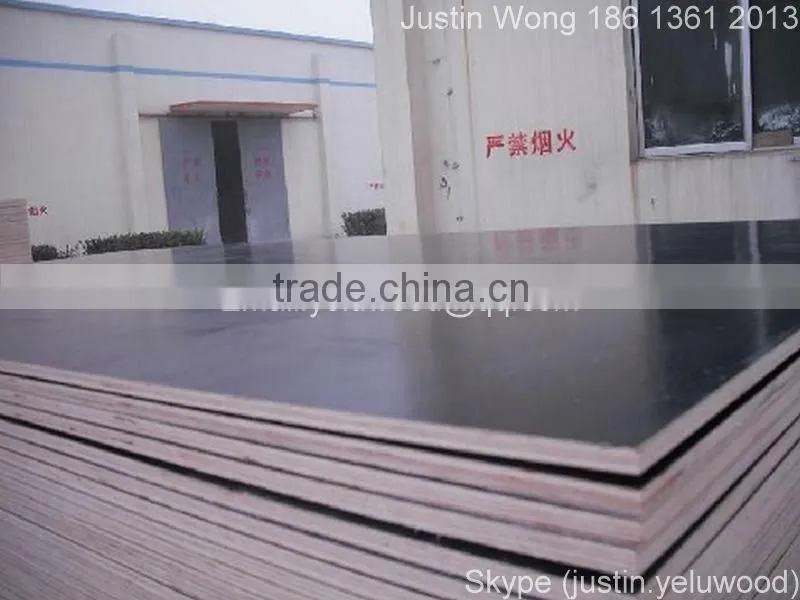 1250x2500 wbp glue film faced plywood from factory