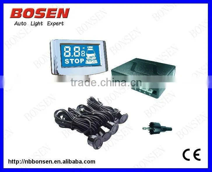 auto parking sensor with Video camera TFT display and human voice
